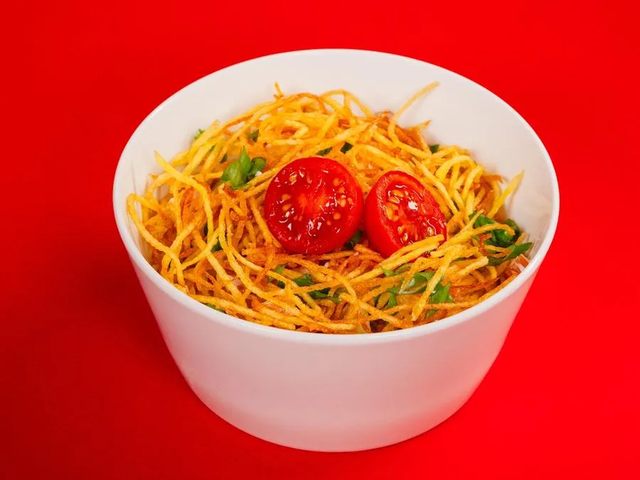 Салат с картофелем пай