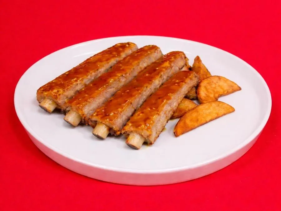 В медово-горчичном соусе