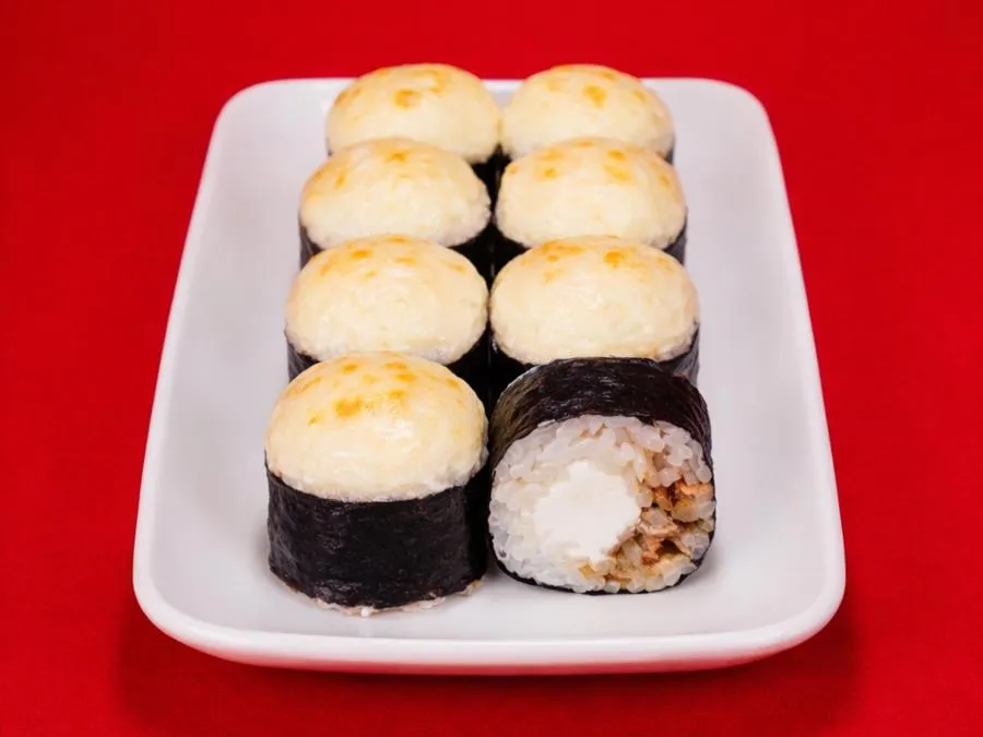 Запеченные с лососем